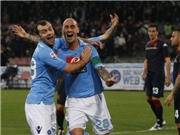 Bóng đá anh, ngoại hạng anh, lịch thi đấu euro 2012, Đội hình tiêu biểu vòng 27 Serie A: Ngày của những người Napoli